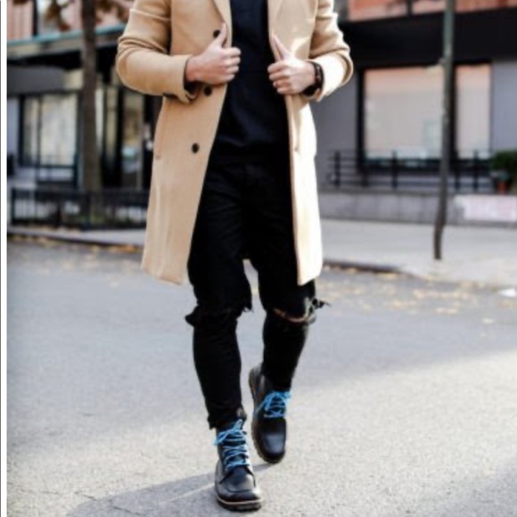 UGG Black Boots with Blue Laces main image 12